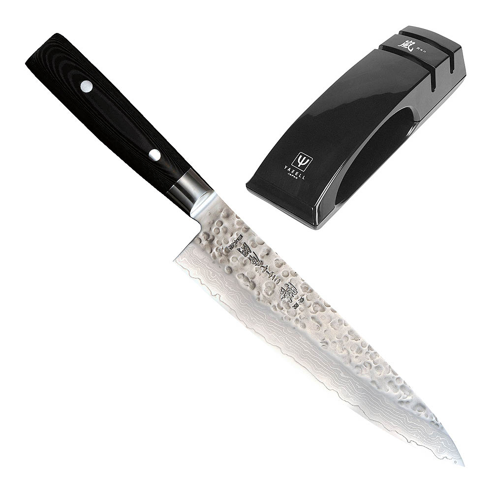 Yaxell – Gåvoset Zen Kockkniv 20 cm + Slip