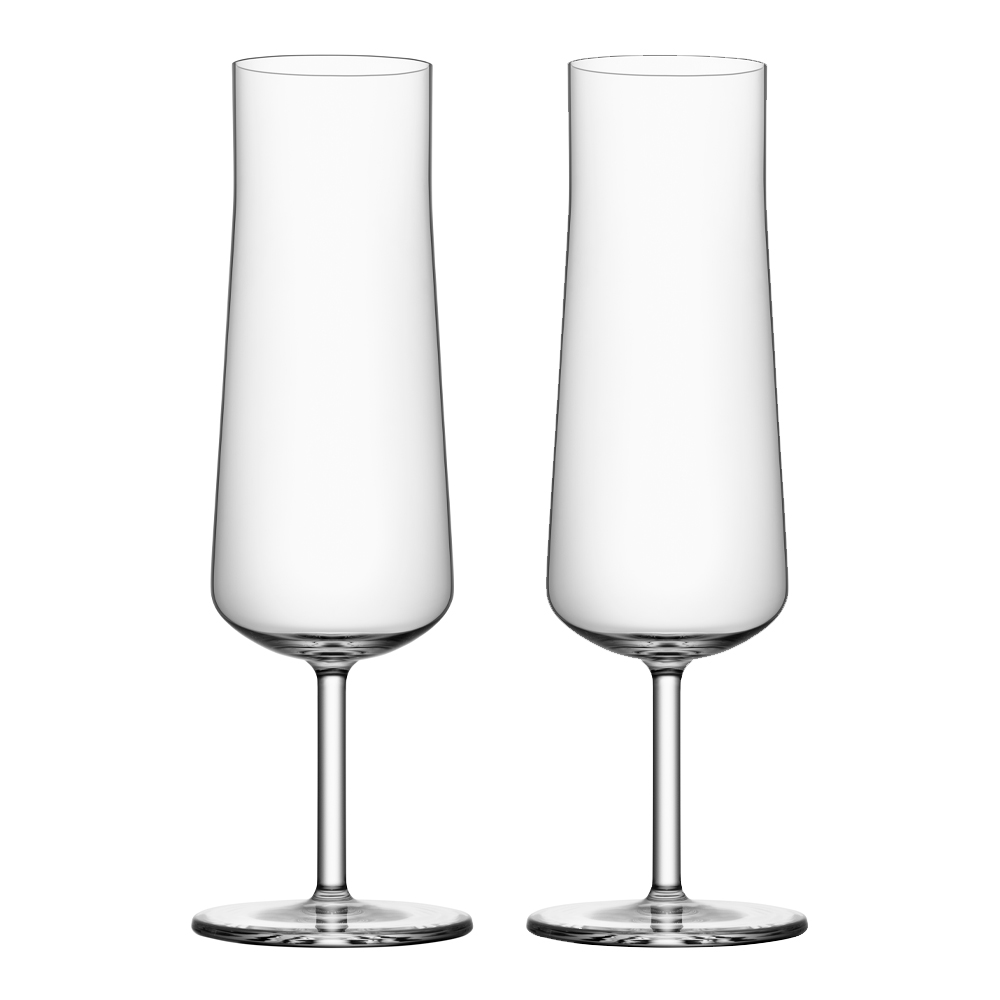 Orrefors - Informal Champagneglas 22 cl 2-pack