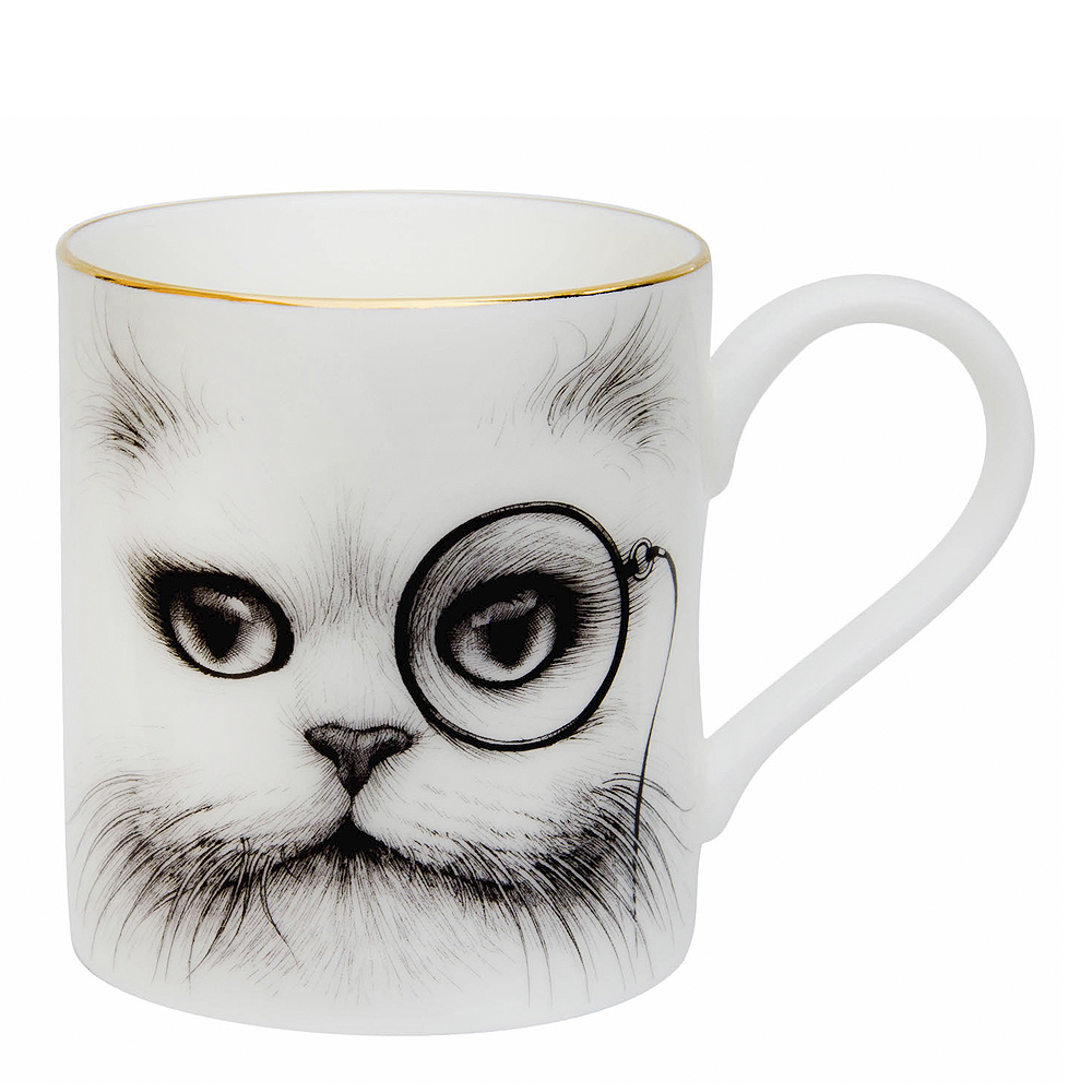 Rory Dobner Majestic Mug Cat Monocle 40 cl