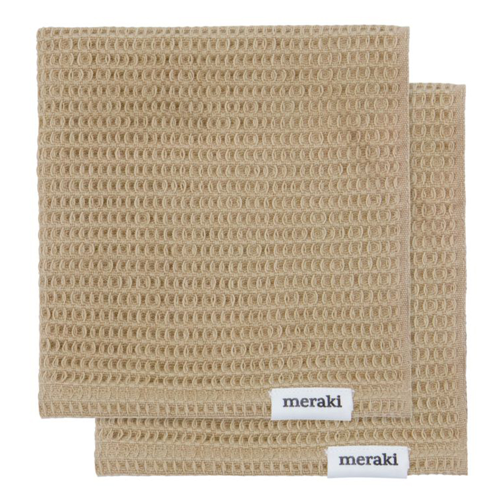 Läs mer om Meraki - Pumila Diskduk 30x30 cm 2-pack Safari