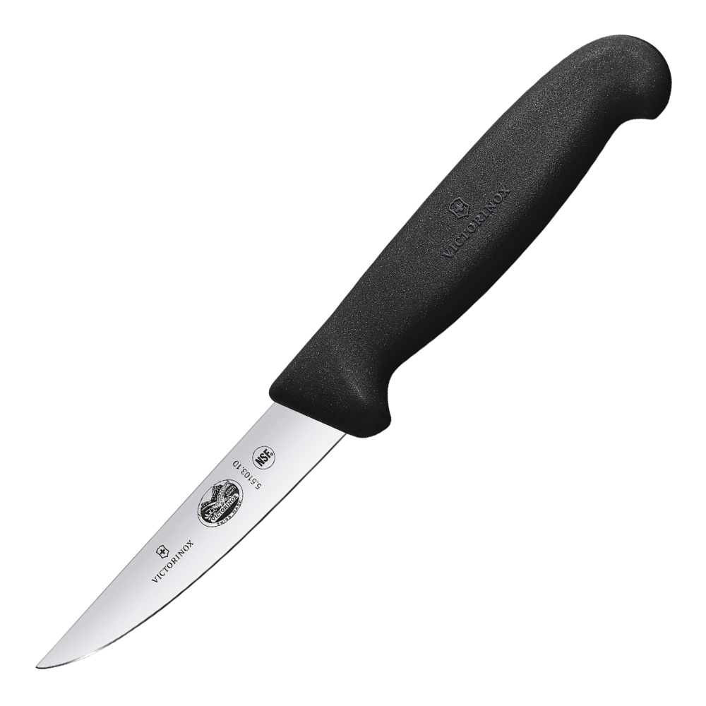 Victorinox - Fibrox Rensningskniv 10 cm Svart