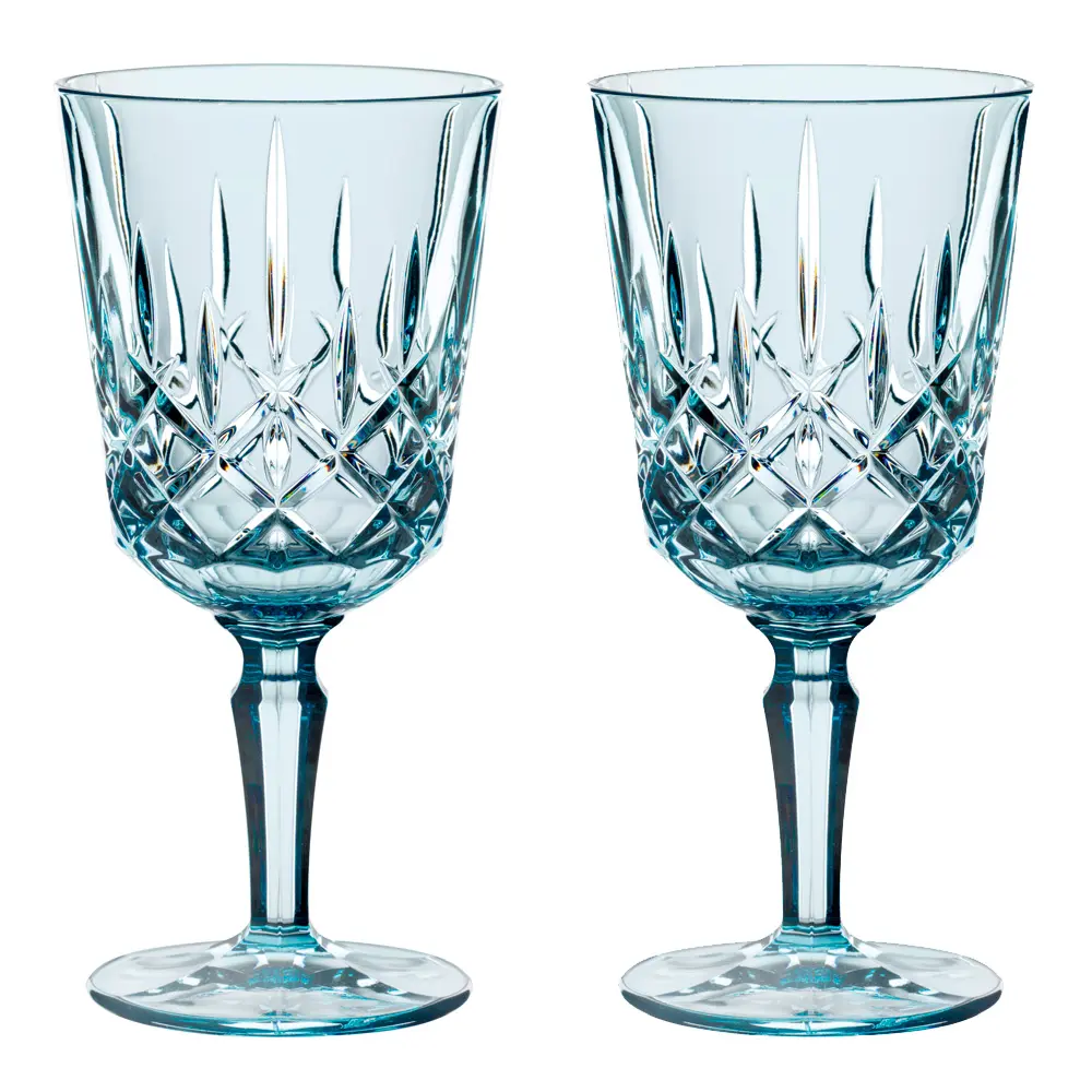 Noblesse cocktail-/vinglass 35,5 cl 2 stk aqua