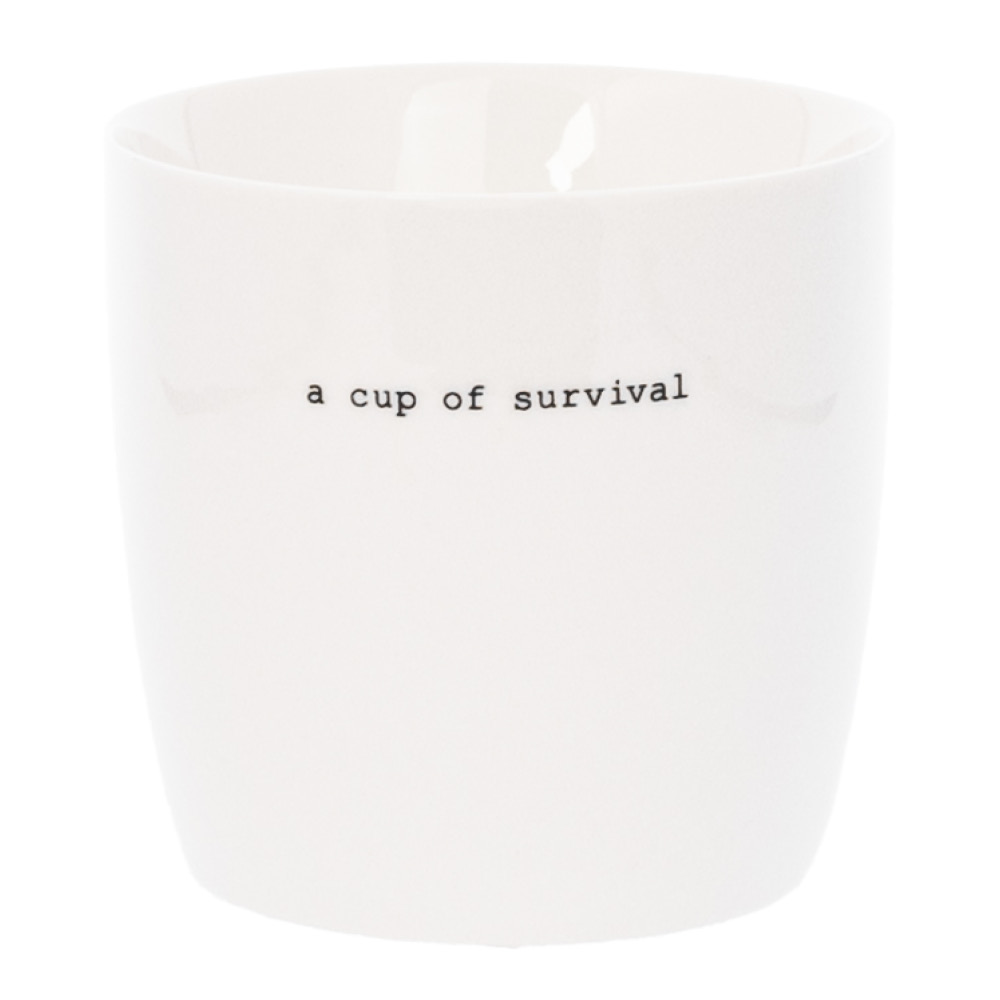 Sögne – Sögne Mugg 30 cl A cup of survival Vit