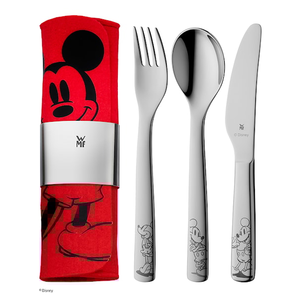 Barnbestick Mickey Mouse My2Go 5-delar Rostfritt Stål