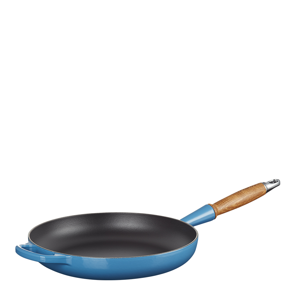 Le Creuset – Signature Stekpanna med trähandtag 28 cm Marsaille