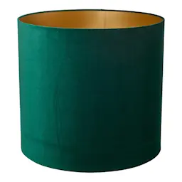 Pols Potten Velvet lampeskjerm 55x50 cm mørkegrønn