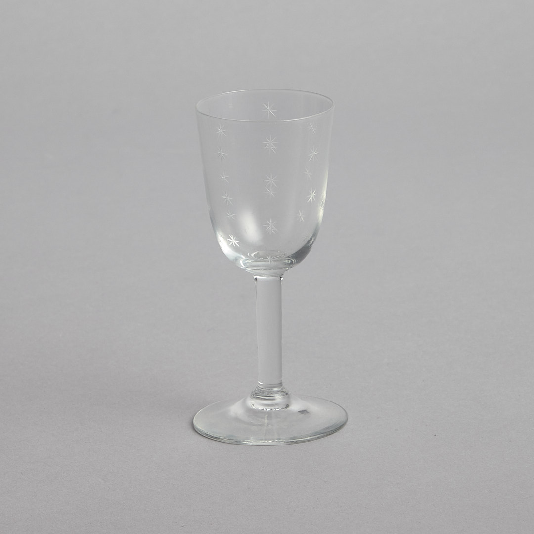 Reijmyre Glasbruk Likörglas med Stjärngravyr 5 st