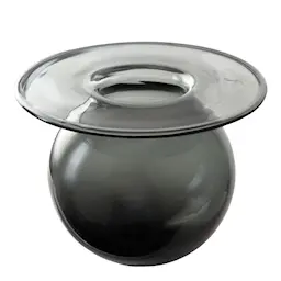 Magnor Boblen Vase 16 cm Grå