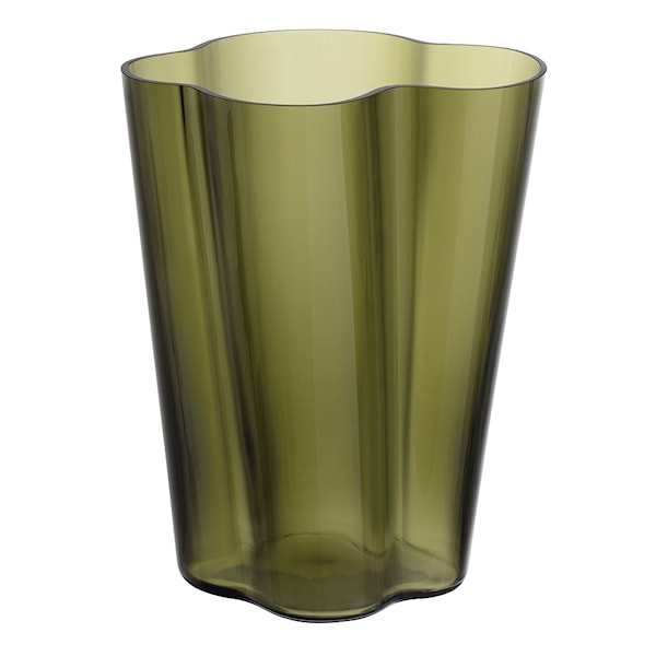 Alvar Aalto Collection Vas 27 cm Mossgrön