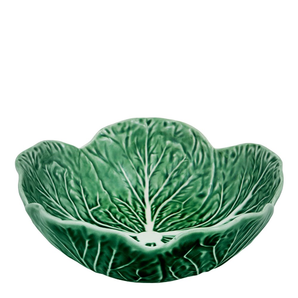 Läs mer om Bordallo Pinheiro - Cabbage Skål Kålblad 17,5 cm Grön