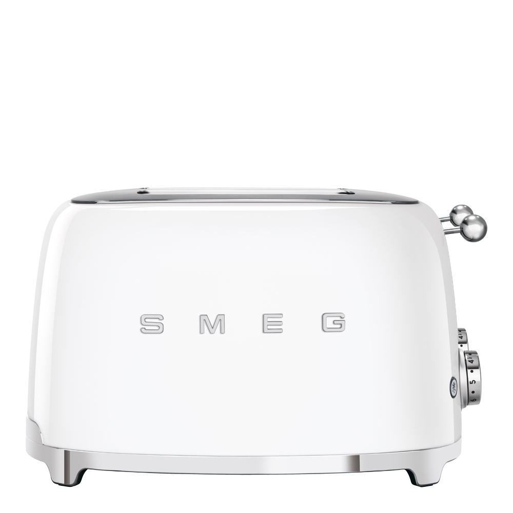 Smeg - Smeg 50's style Brödrost 4 skivor kvadrat Vit