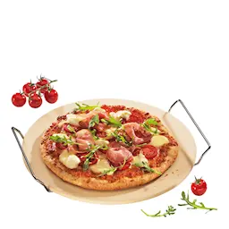 Küchenprofi Pizzastein med Stativ 30 cm 