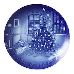 Royal Copenhagen B&G Collectibles 2022 Jultallrik Christmas Night 18 cm
