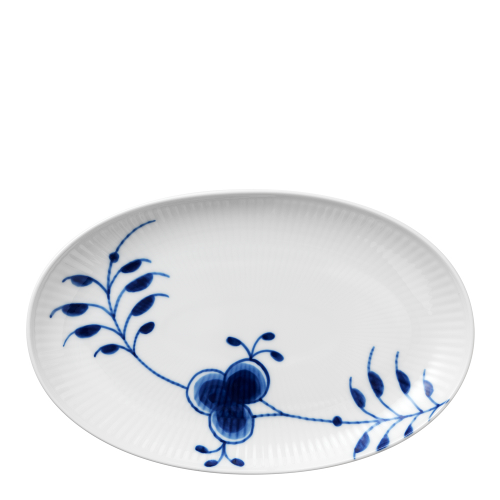 Läs mer om Royal Copenhagen - Blue Fluted Mega Fat oval 23 cm