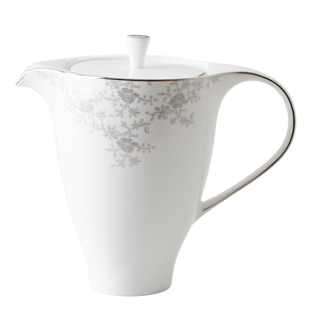 ROYAL PORCELAIN - Angelina Platinum Kaffekanna 1,2 L Vit