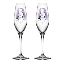 Kosta Boda All About You Champagneglas 2-pack Forever Mine