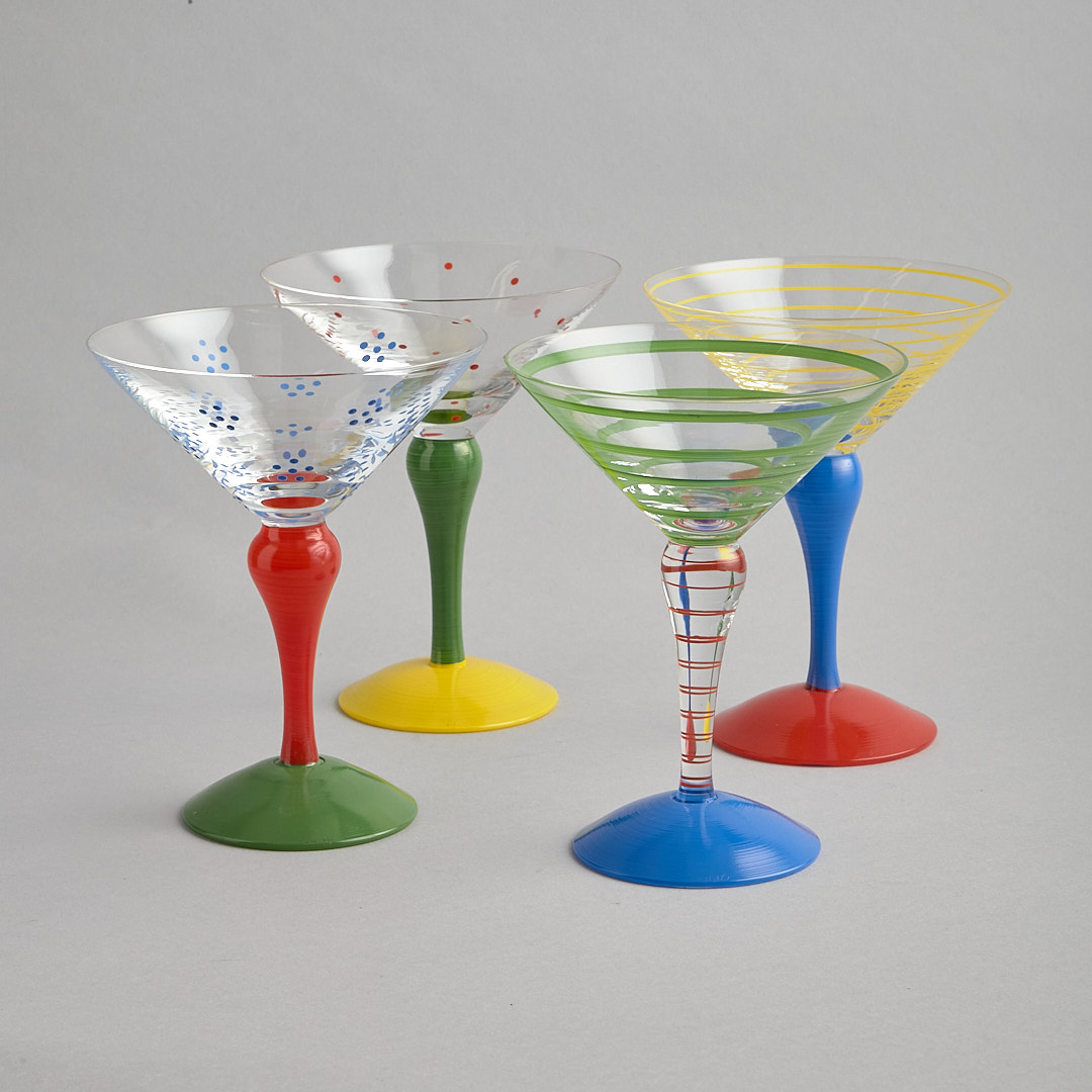 Läs mer om Orrefors - Clown 4 st martiniglas
