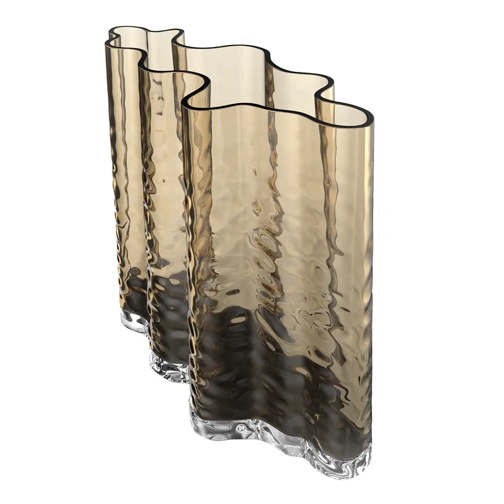 Gry Vase 19 cm Konjakk