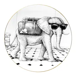 Rory Dobner Perfect Plate Eku Elephant 21 cm 