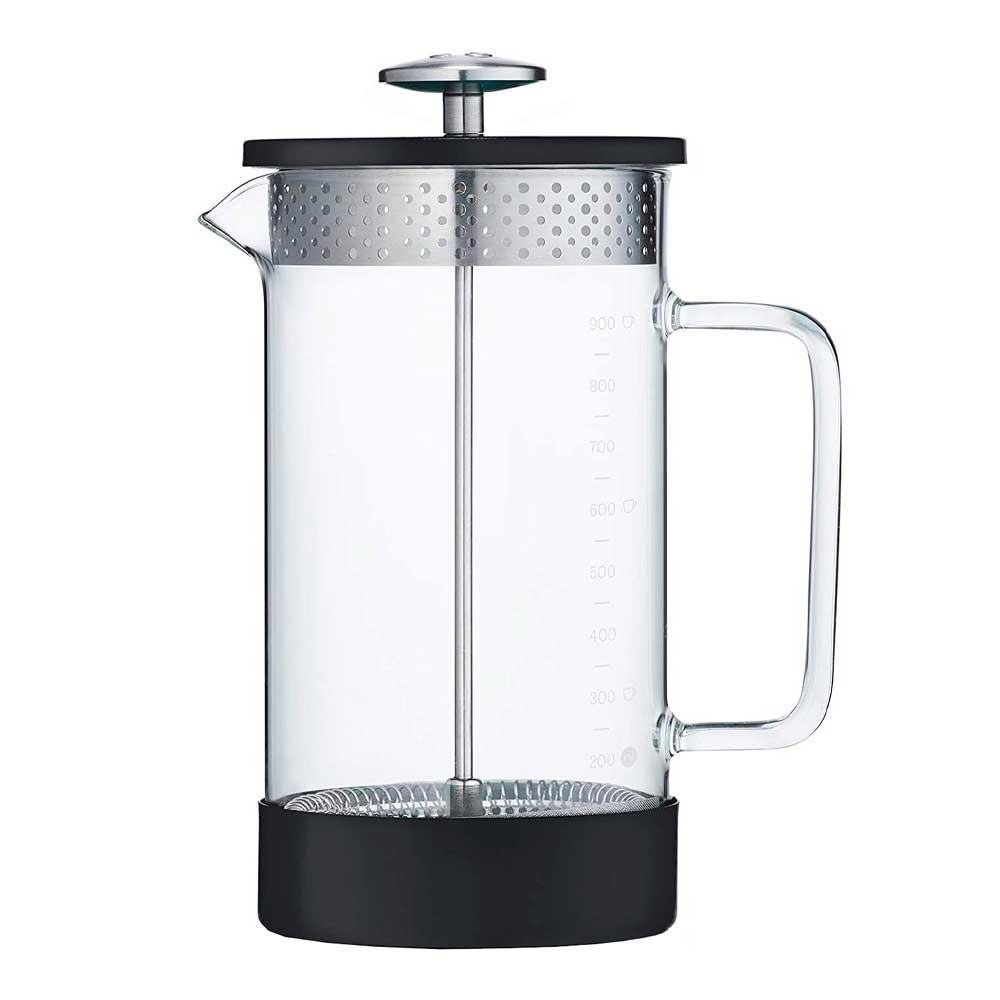 BARISTA & CO DDEP - Café presskanne 8 kopper/1L svart