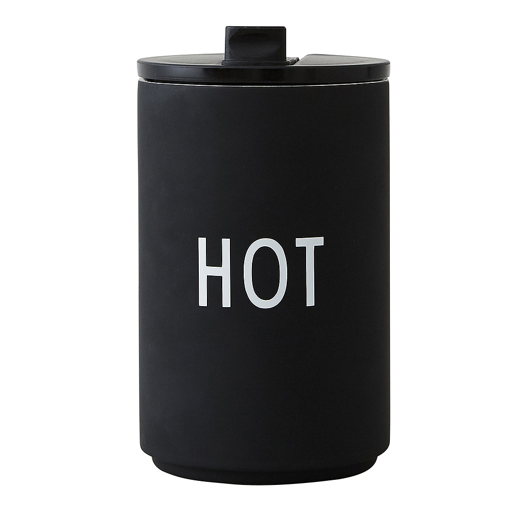 Design Letters - To Go Termosmugg Hot Svart