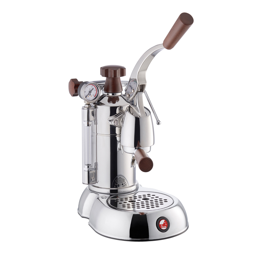 Läs mer om La Pavoni - Stradivari Professional Kaffemaskin med Hävarm Mässing/Brun