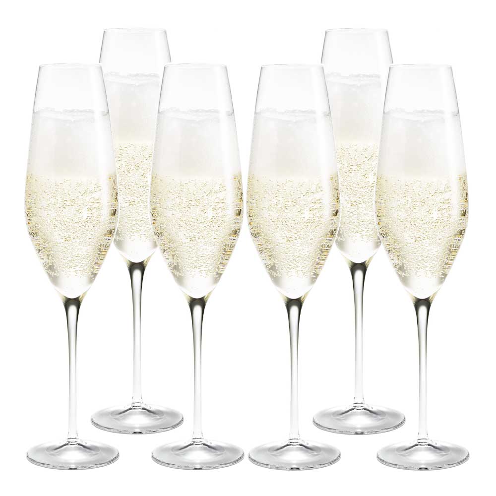 Läs mer om Holmegaard - Cabernet Champagneglas 29 cl 6-pack