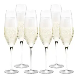 Holmegaard Cabernet champagneglass 29 cl 6 stk