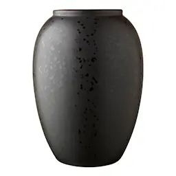 Bitz Keramikkvase 20 cm svart