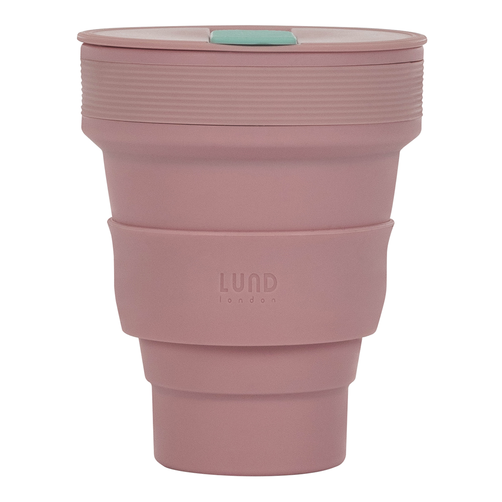 LUND LONDON - Collapsible cup 35 cl pink