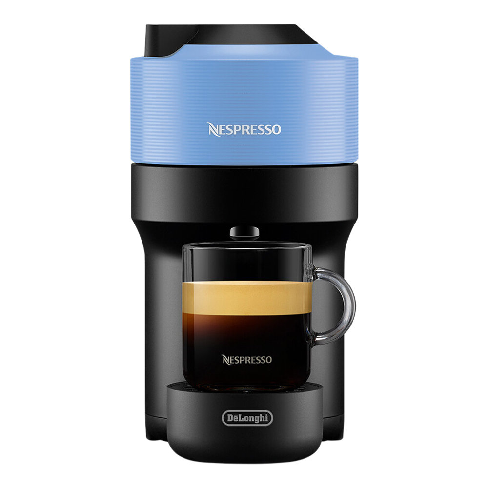 Läs mer om Nespresso - Nespresso Nespresso Vertuo Pop Kapselmaskin Pacific Blue