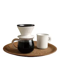 Kinto Slow Coffee Glasskanne 600 ml rund  hover