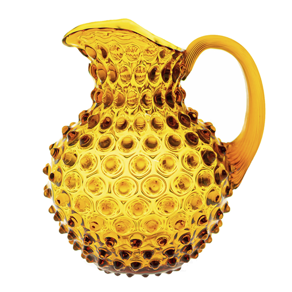 Klimchi Hobnail Karahvi 1 L Amber