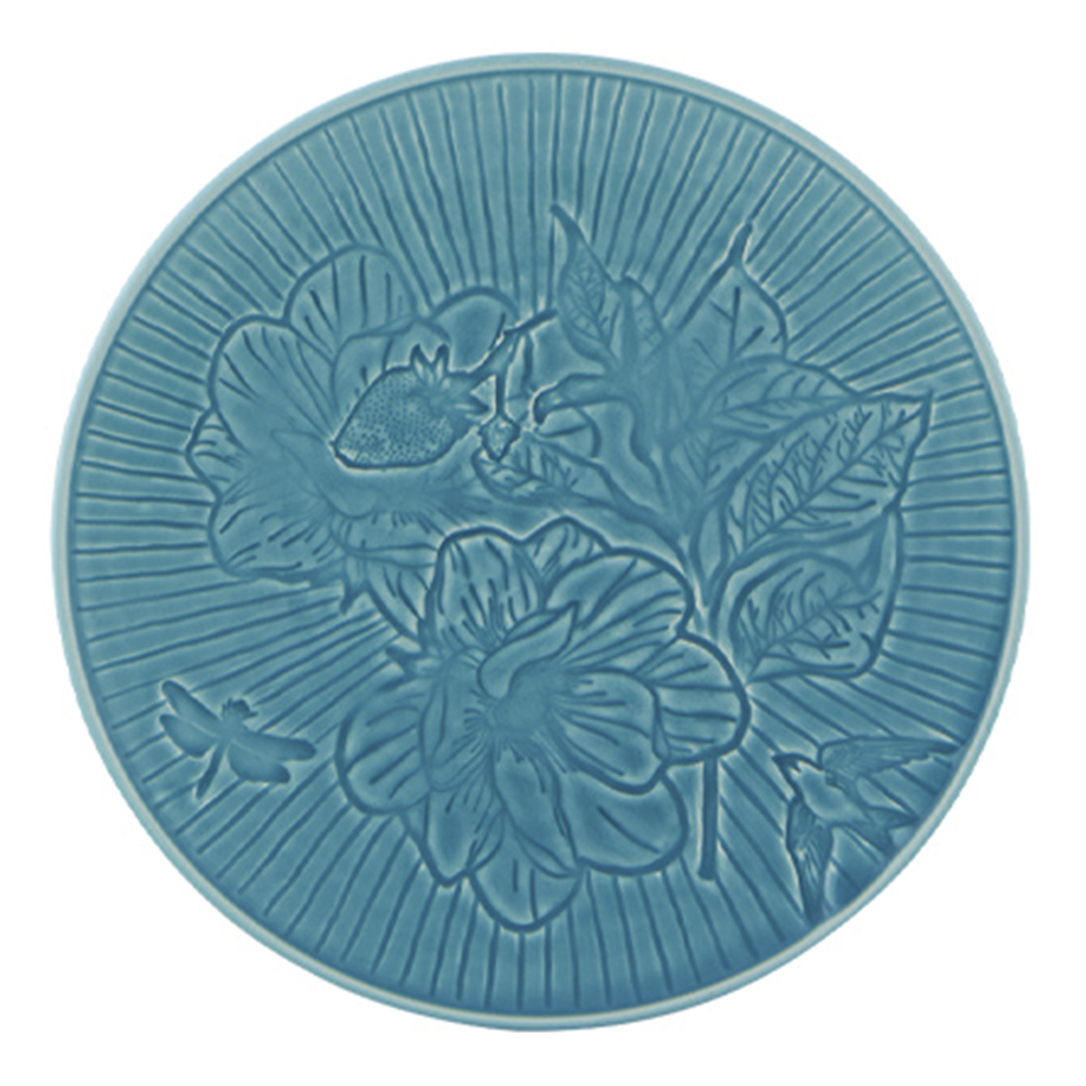 Bordallo Pinheiro - Parodia Tallrik 22 cm Blå