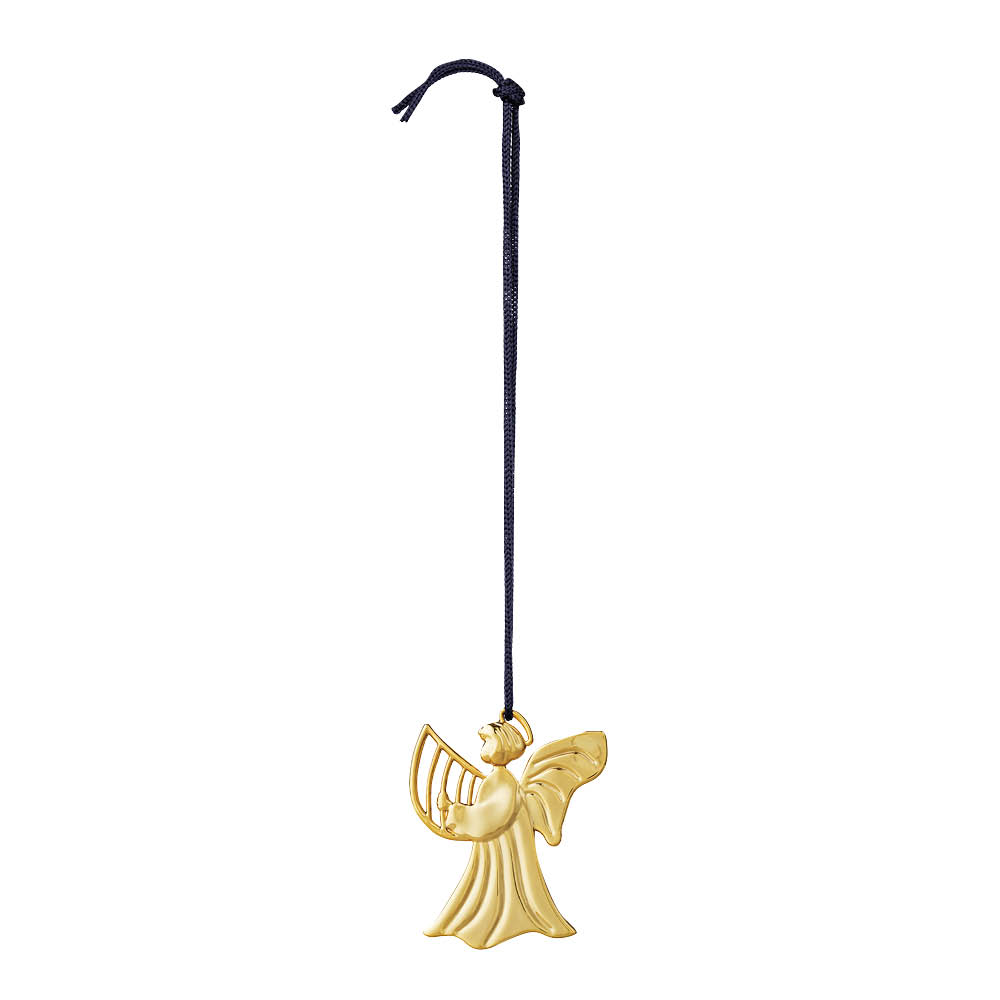 Rosendahl – Julhänge Ängel med Harpa 7 cm Föfgylld