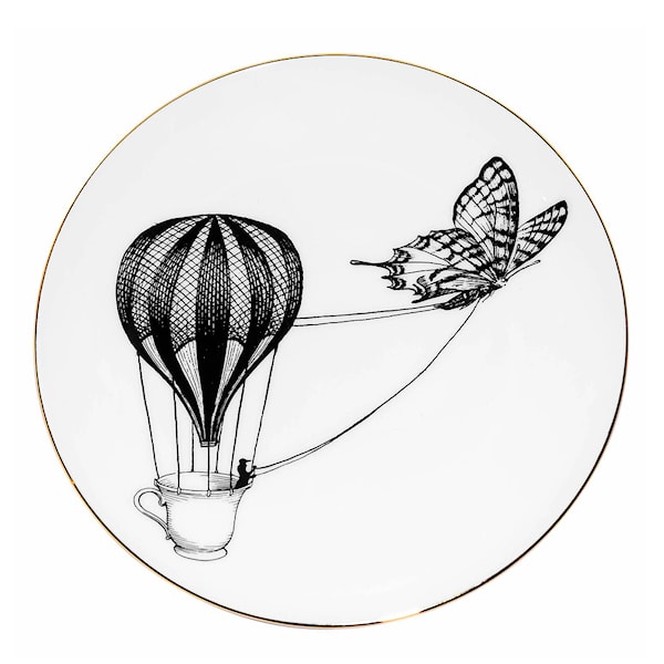 Perfect Plate Butterfly Balloon 21 cm 