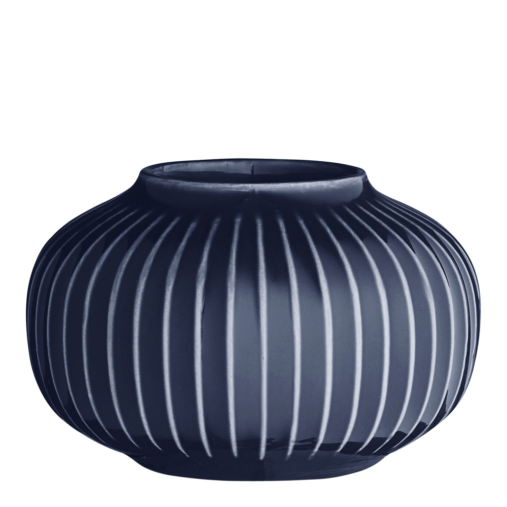 Kähler Design - Hammershøi Ljuslykta 6,5 cm Indigo