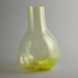 Craft Gul Vas i Glas av Tone Linghult 