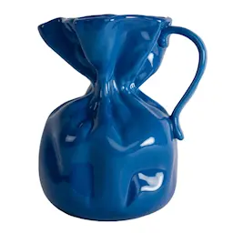 Byon Crumple Vas 23,5x17x26 cm Mulit blå