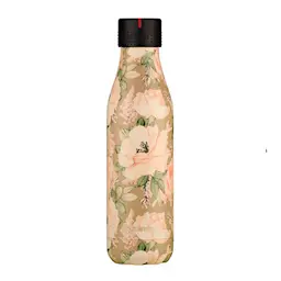 Les Artistes Bottle Up Design termoflaske 0,5L beige/rosa/hvit