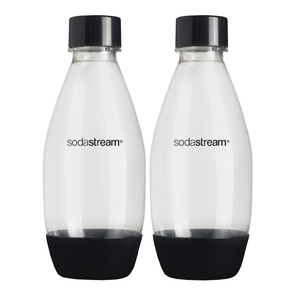 Sodastream Flaska Fuse 2-Pack 05 liter Svart