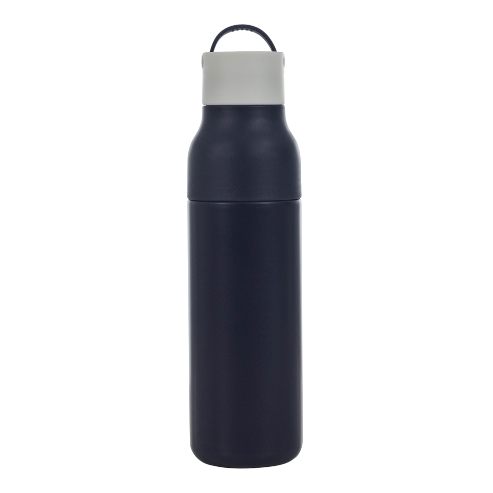 Läs mer om LUND LONDON - Active Bottle Flaska 50cl Indigo & White