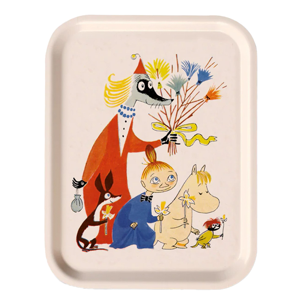 Opto Design - Moomin Easter Collection Serveringsbricka 27x20 cm Off White