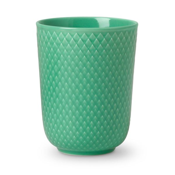 Läs mer om Lyngby Porcelain - Rhombe Color Mugg 33 cl Grön