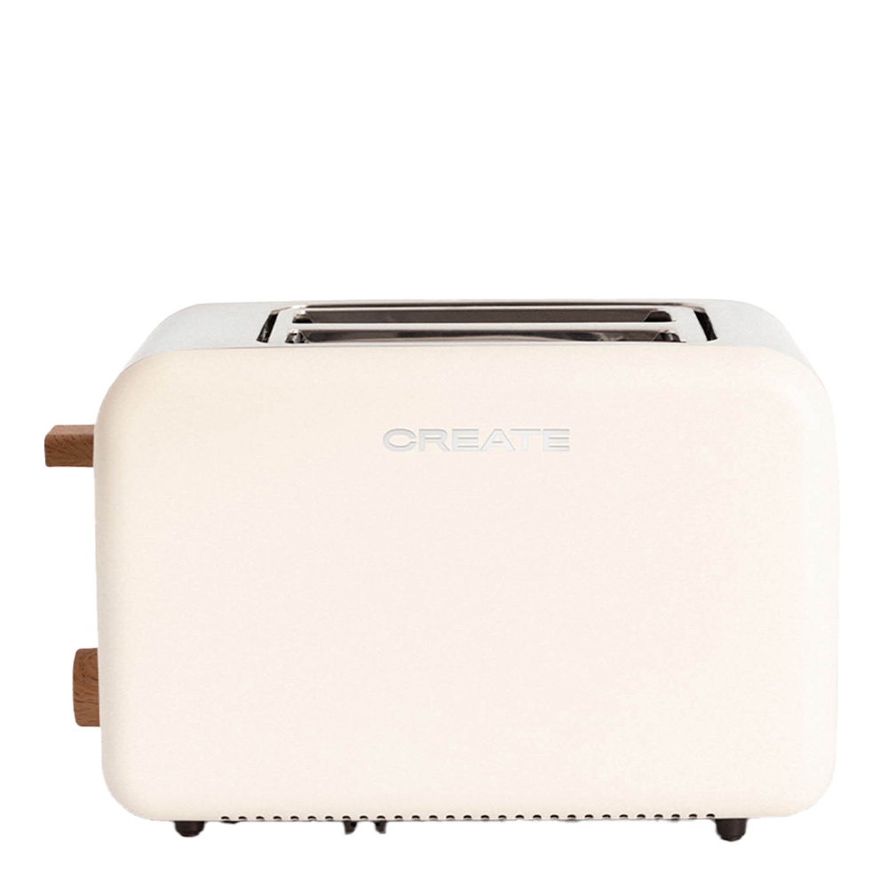 Create – Toast Retro Brödrost Vit