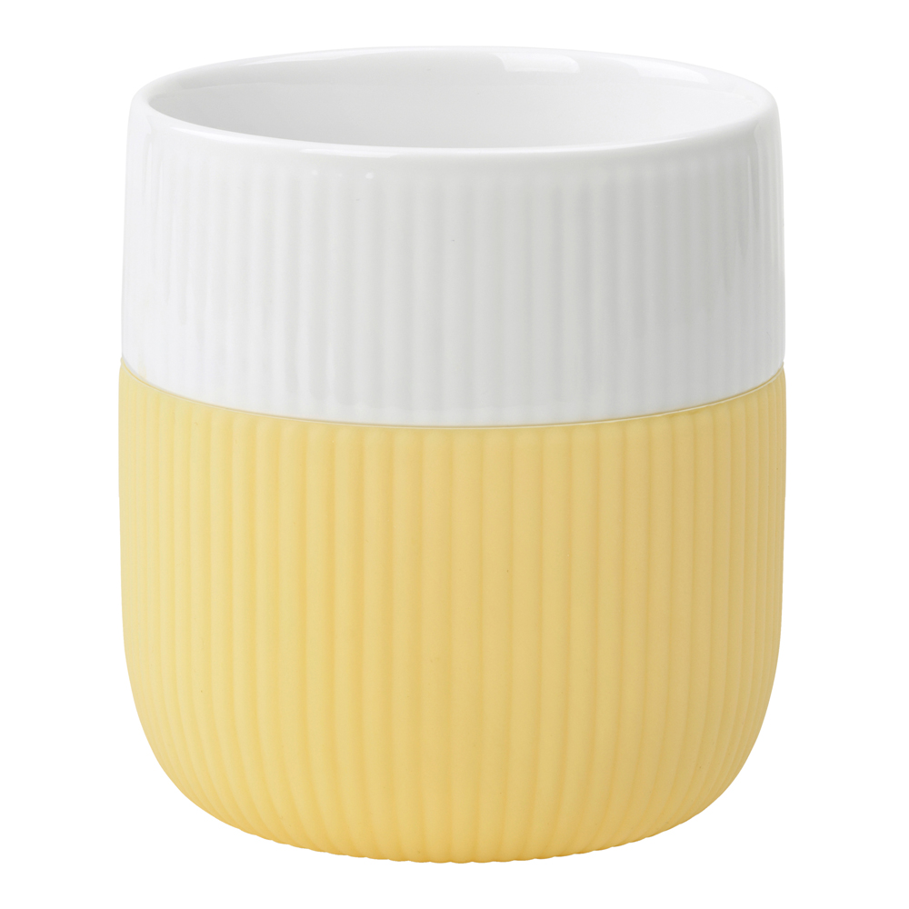 Läs mer om Royal Copenhagen - Fluted Contrast Mugg 33 cl Solstråle