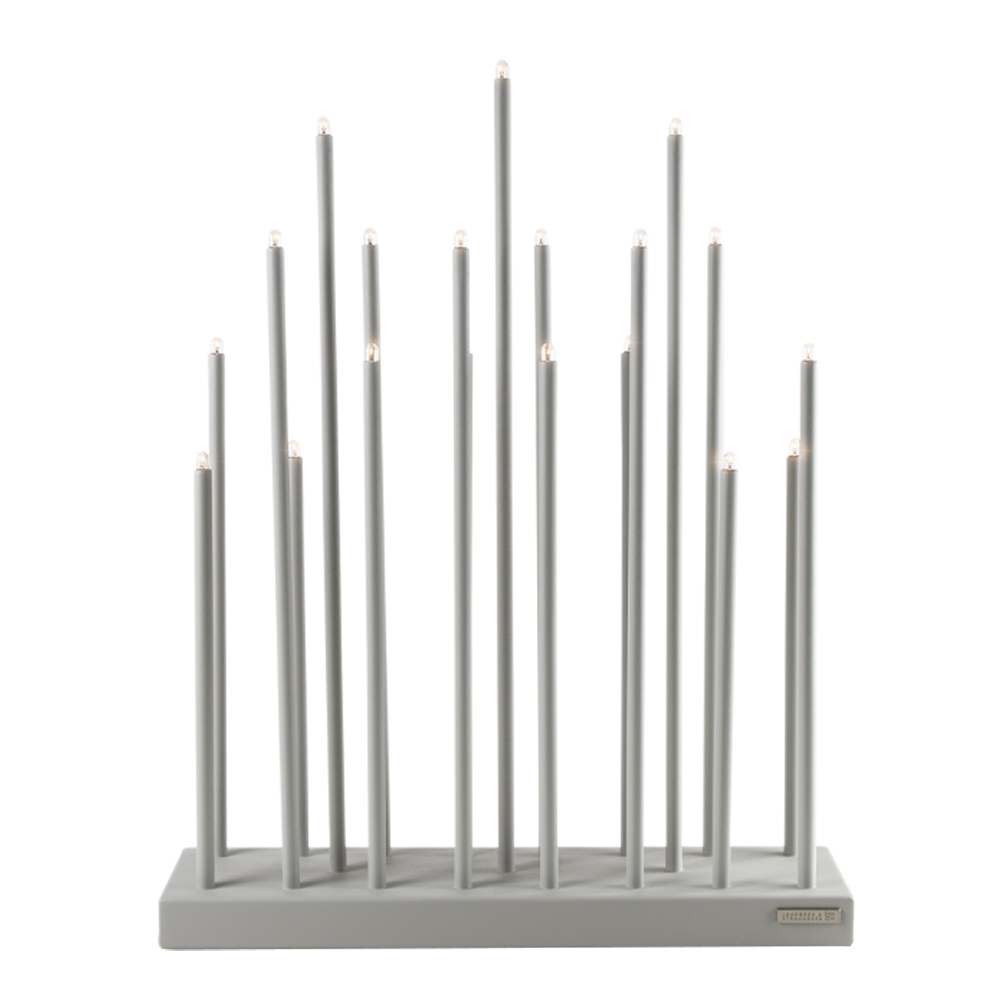 Smak Design - Elflugan Adventsljusstake Original 32x8 cm Ljusgrå