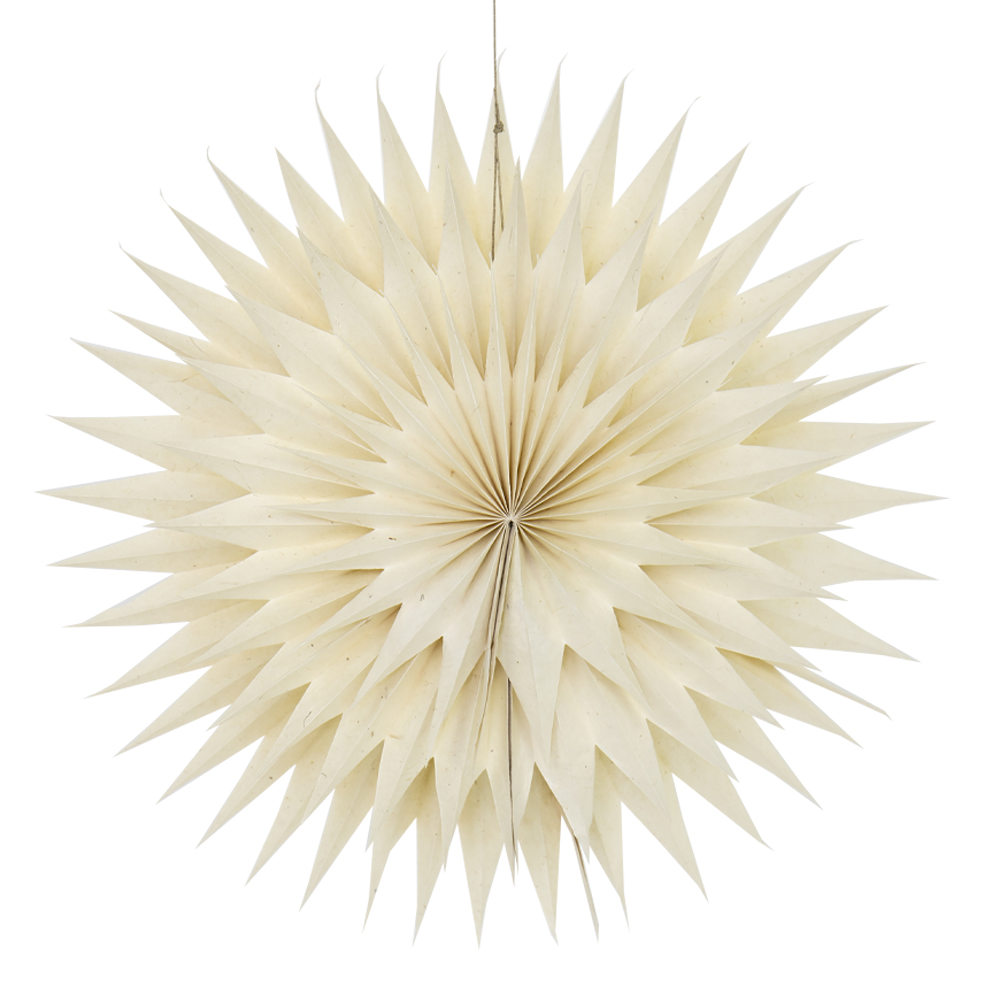 Afroart - Starfrost Adventsstjärna 37 cm