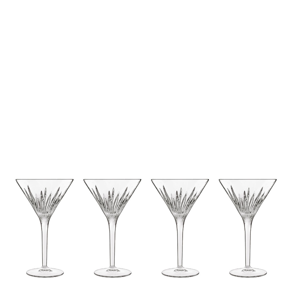 Luigi Bormioli - Mixology Martiniglas 21,5 cl 4-pack Klar