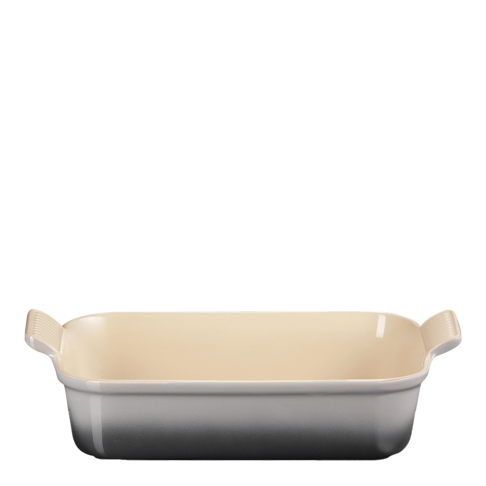 Läs mer om Le Creuset - Heritage Rektangulär Ugnsform 26 cm Flint